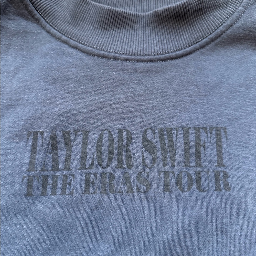 Taylor Swift Gray Sweatshirt - The Eras Tour